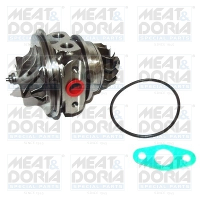 Core assembly, turbocharger